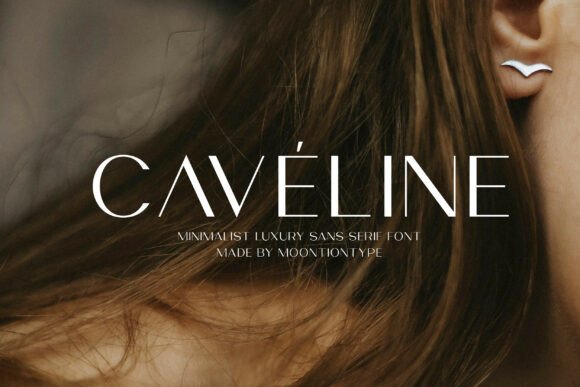 Caveline: A Minimalist Luxury Sans Serif Font for Modern Campaigns