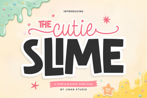 Cutie Slime Duo: A Playful Typeface for Makers