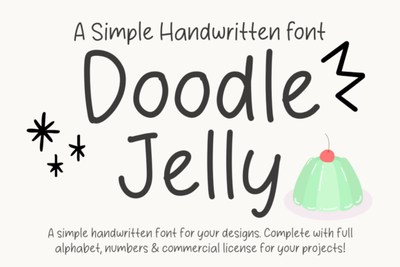 Doodle Jelly Font Review: Whimsical Script Design