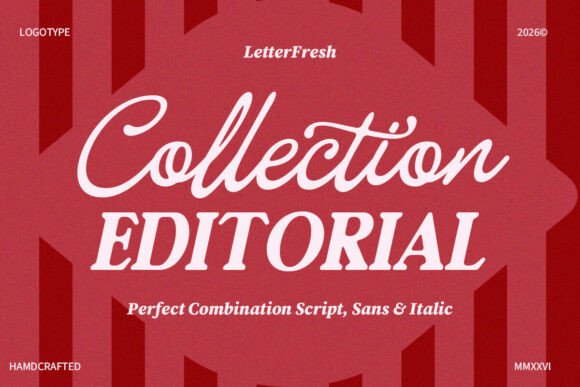 Editorial Collection Duo: The Premium Typeface for Timeless Branding