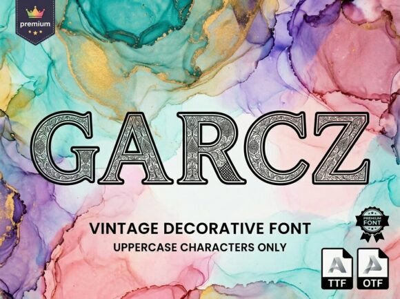Garcz Typeface: A Majestic Display Font for Stately Branding
