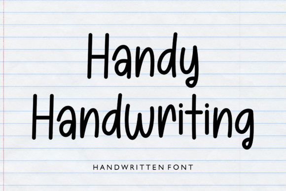 Handy Handwriting: A Script Handwritten Typeface for Approachable Brand Campaigns
