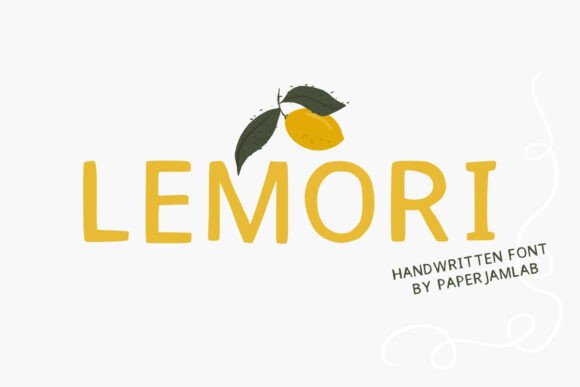 Lemori: A Modern Handwritten Sans Serif Font for Digital Branding