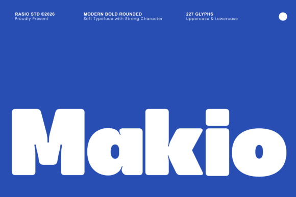 Makio: The Modern Sans Serif Typeface for Bold Digital Branding