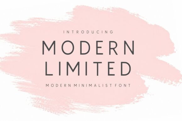 Modern Limited: A Premium Sans Serif Typeface for Creative Makers