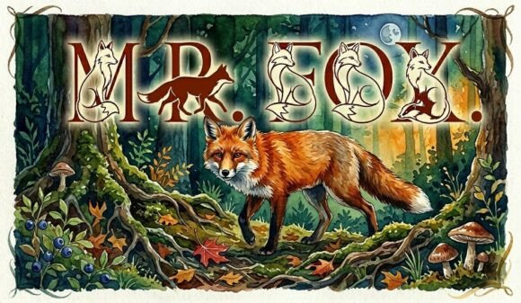 Mr. Fox: A Storybook Serif for Handmade Branding