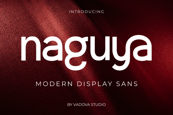 Naguya Typeface: A Modern Sans Serif for Clean Digital Branding