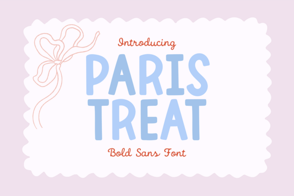 Paris Treat: A Bold Chunky Retro Font for Modern Branding