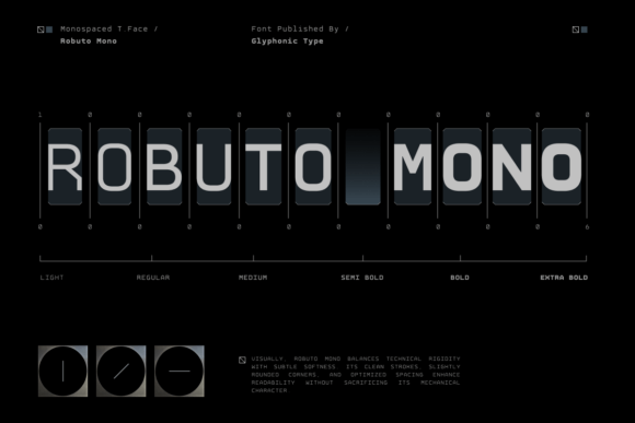 Robuto Mono: The Modern Typeface for Scroll-Stopping Campaigns