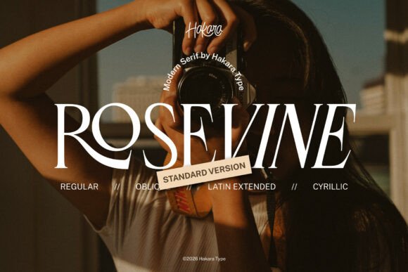 Rosevine: The Modern Serif Typeface for Elegant Branding
