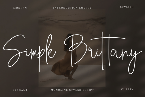 Simple Brittany: The Creative Script Font for Warm Brand Stories