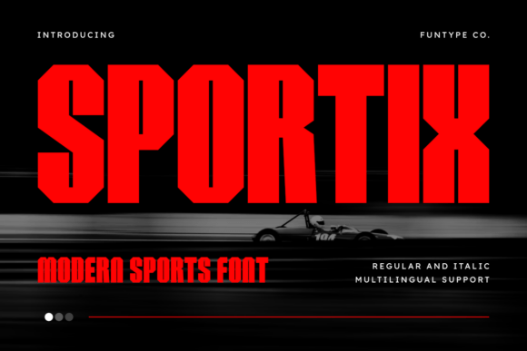 Sportix: The Bold Sans Serif Typeface for High-Impact Digital Campaigns