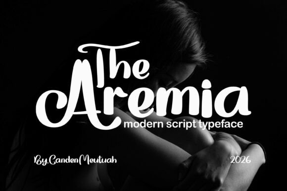 The Aremia: The Bold Script Typeface for Modern Brand Identity