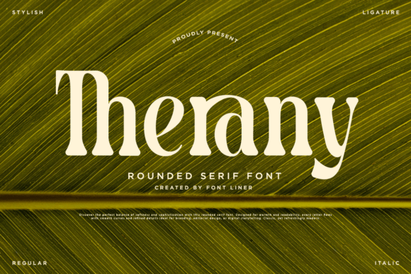 Therany: The Elegant Serif Font for Modern Branding